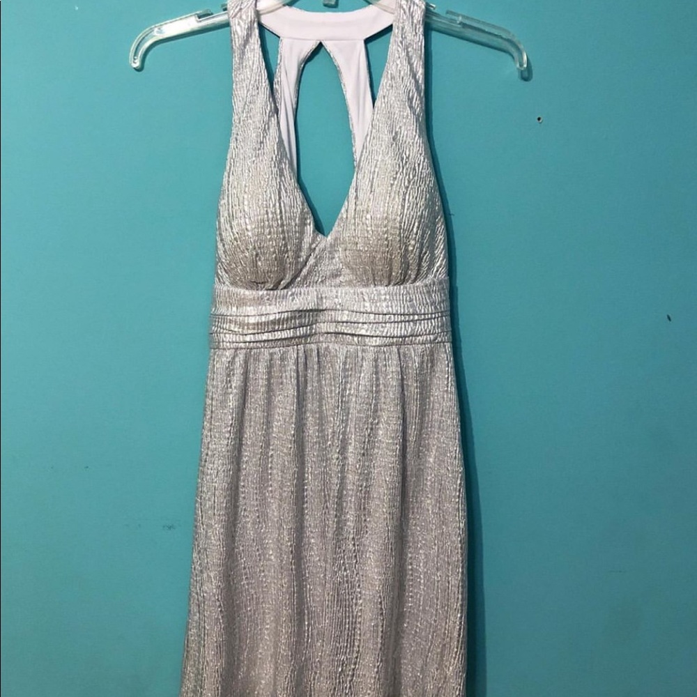 Silver Cocktail Dress